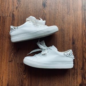 Paul Green Serena Floral Embellished Sneakers